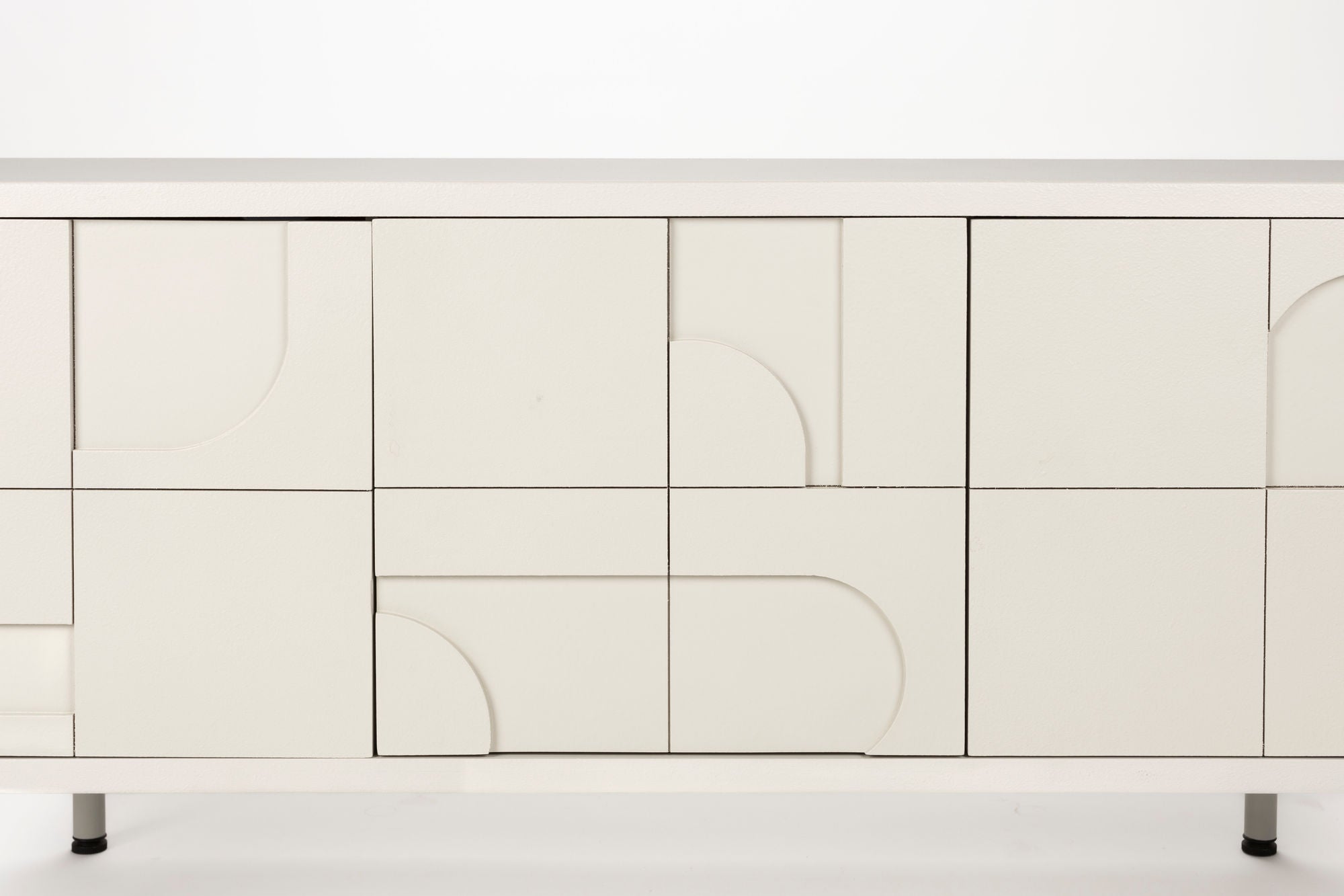 Funk Geometric Off White Sideboard